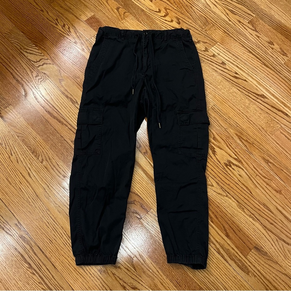Polo Ralph Lauren Chino Utility Joggers Cargo Pants Black Women’s Small